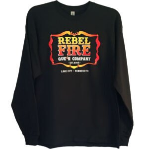 Rebel Fire Heavy Weight Cotton Long Sleeve T-Shirt