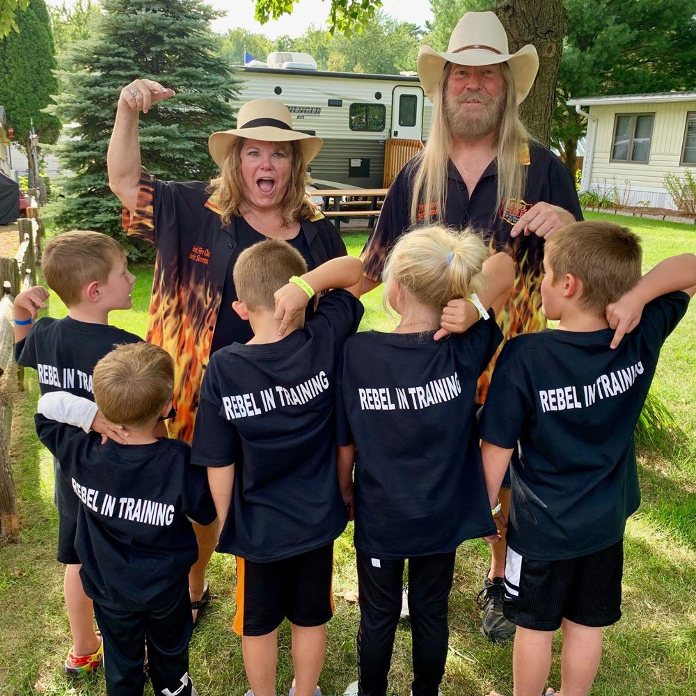 Rebels In Training Kids T-Shirt