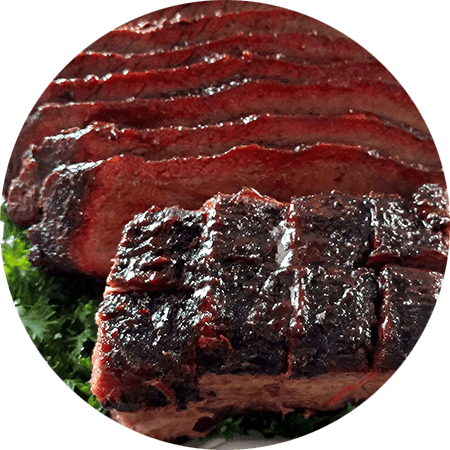 BBQ Sliced Brisket by Rebel Fire