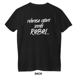 Release Your Inner Rebel Short Sleeve T-Shirt Back View