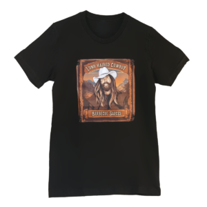 Long Haired Cowboy T-shirt Front