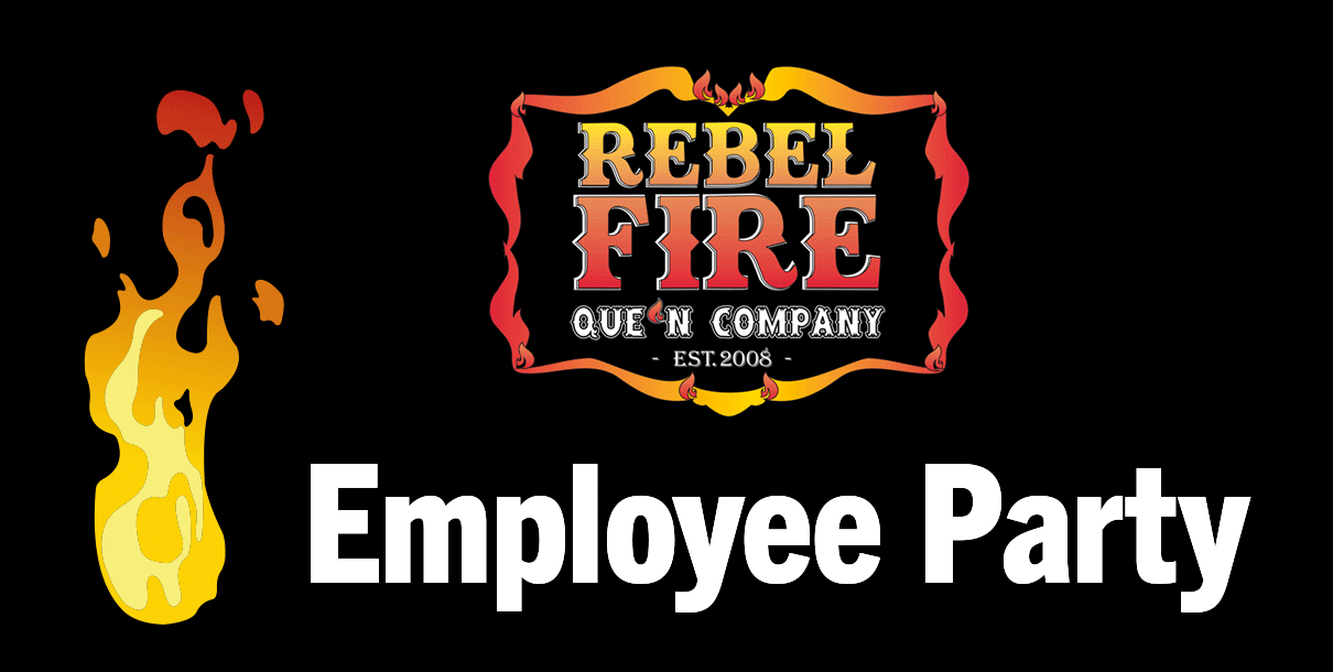 Rebel Fire Employee Party Fire Animation Graphic
