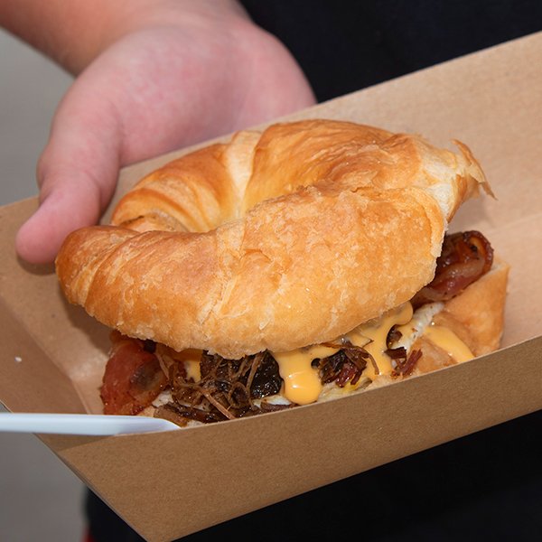 Breakfast Croissant Sandwich