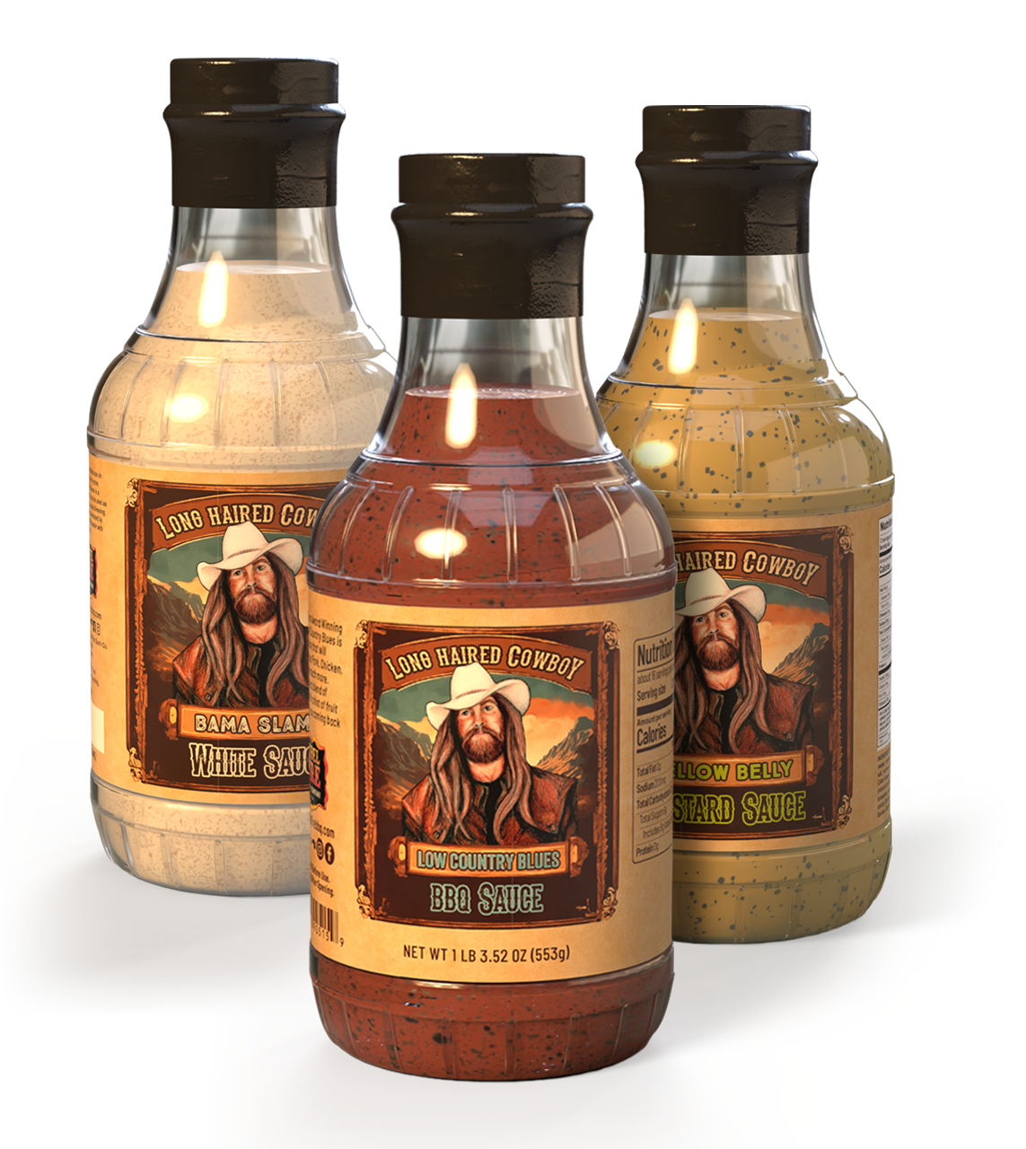 Rebel Fire's Trio of Bottled Sauces